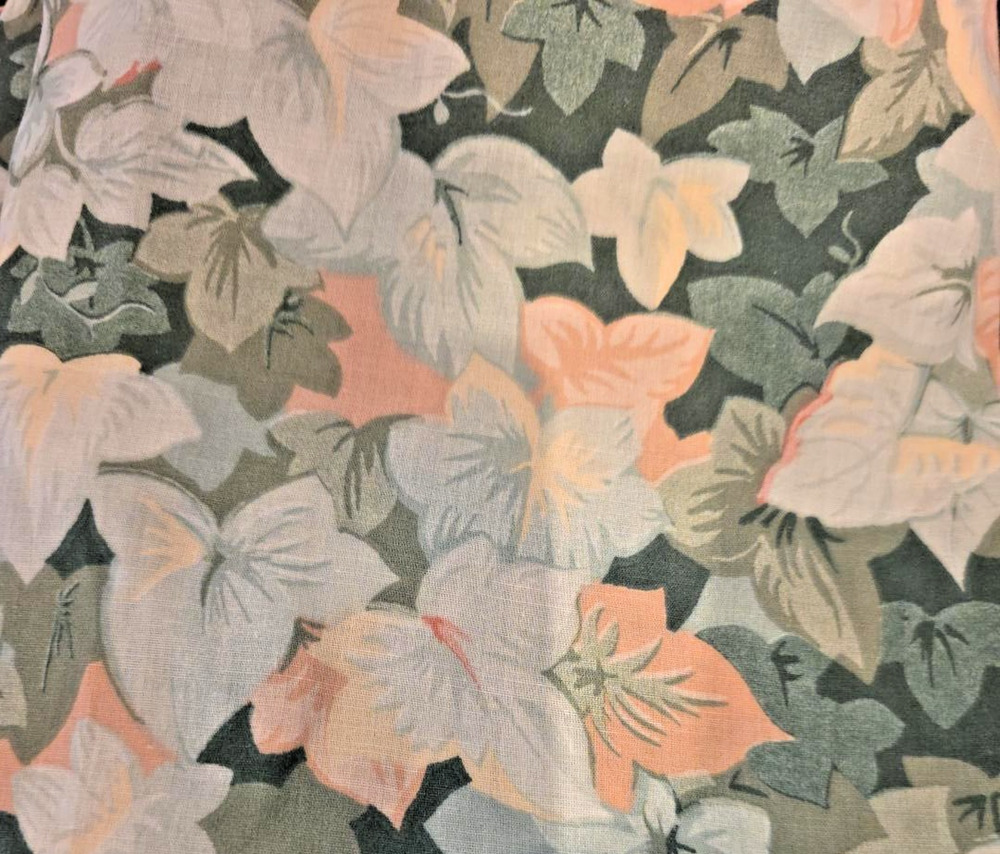Springs Vtg Floral Euro Shams 26x26 Set 2 Ruffle USA Grandmillennial Cottage